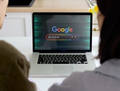 google ai mode on laptop